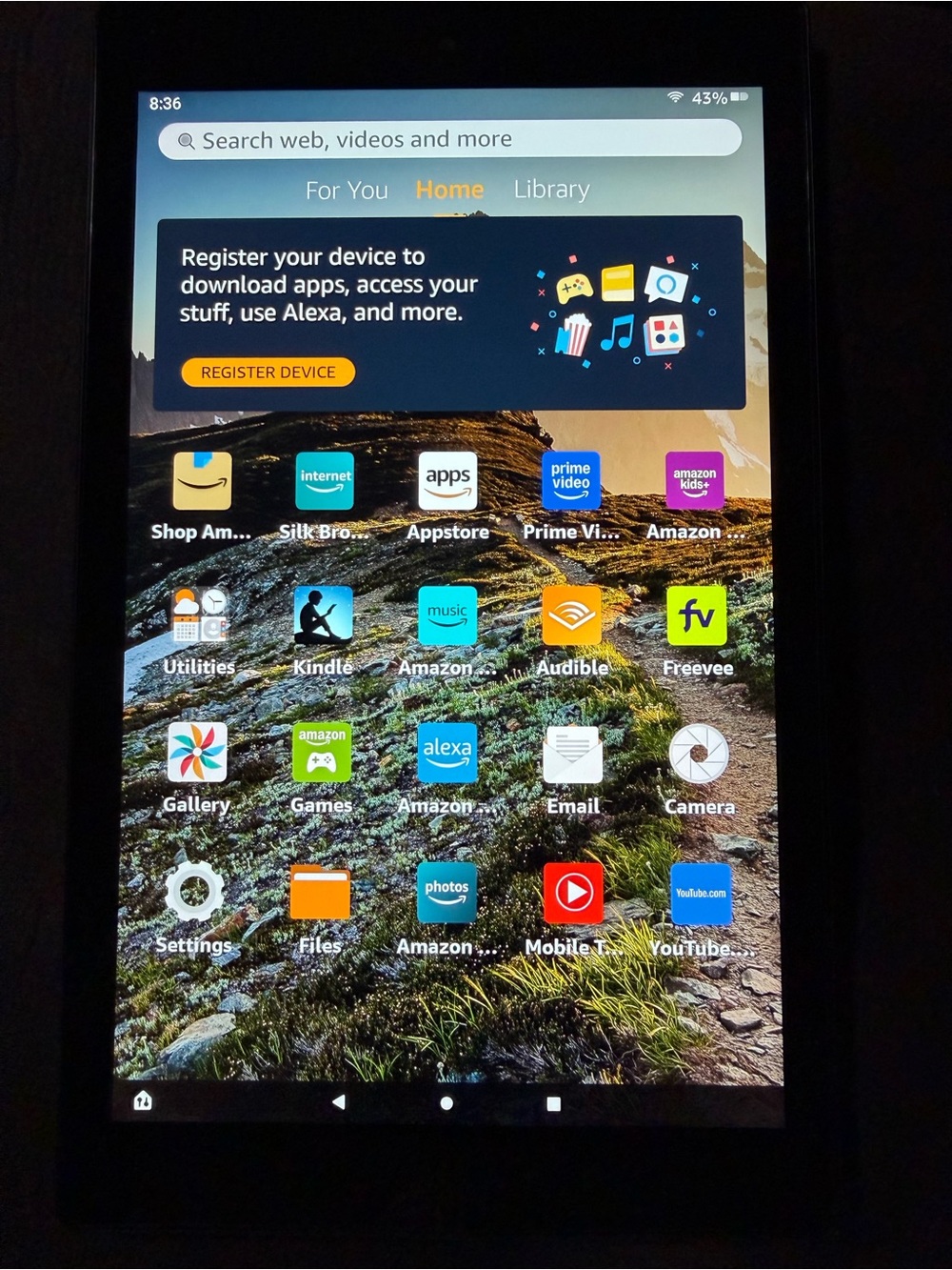 Amazon Fire HD 10 (9th generation ) Black Tablet